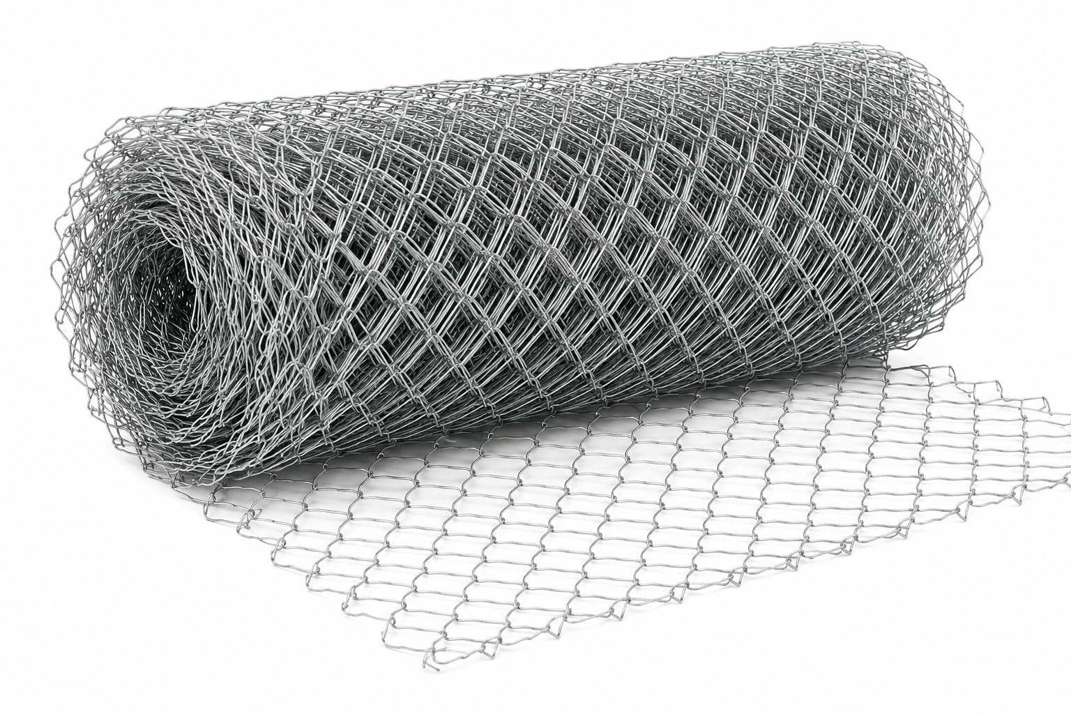 Hot-Dipped Galvanized Iron Chain Link Fence Roll – 5 Feet